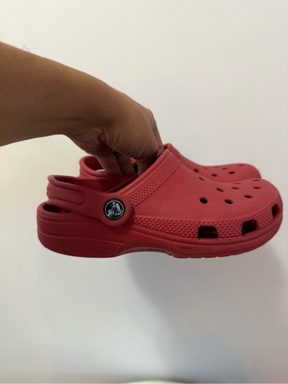 Kids Crocs Classic Slip-On Clog - Red